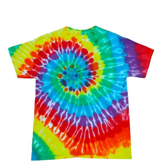 Ramblegrass Tie-Dye Short Sleeve T-shirt Handmade size Large - Picture 2 of 15